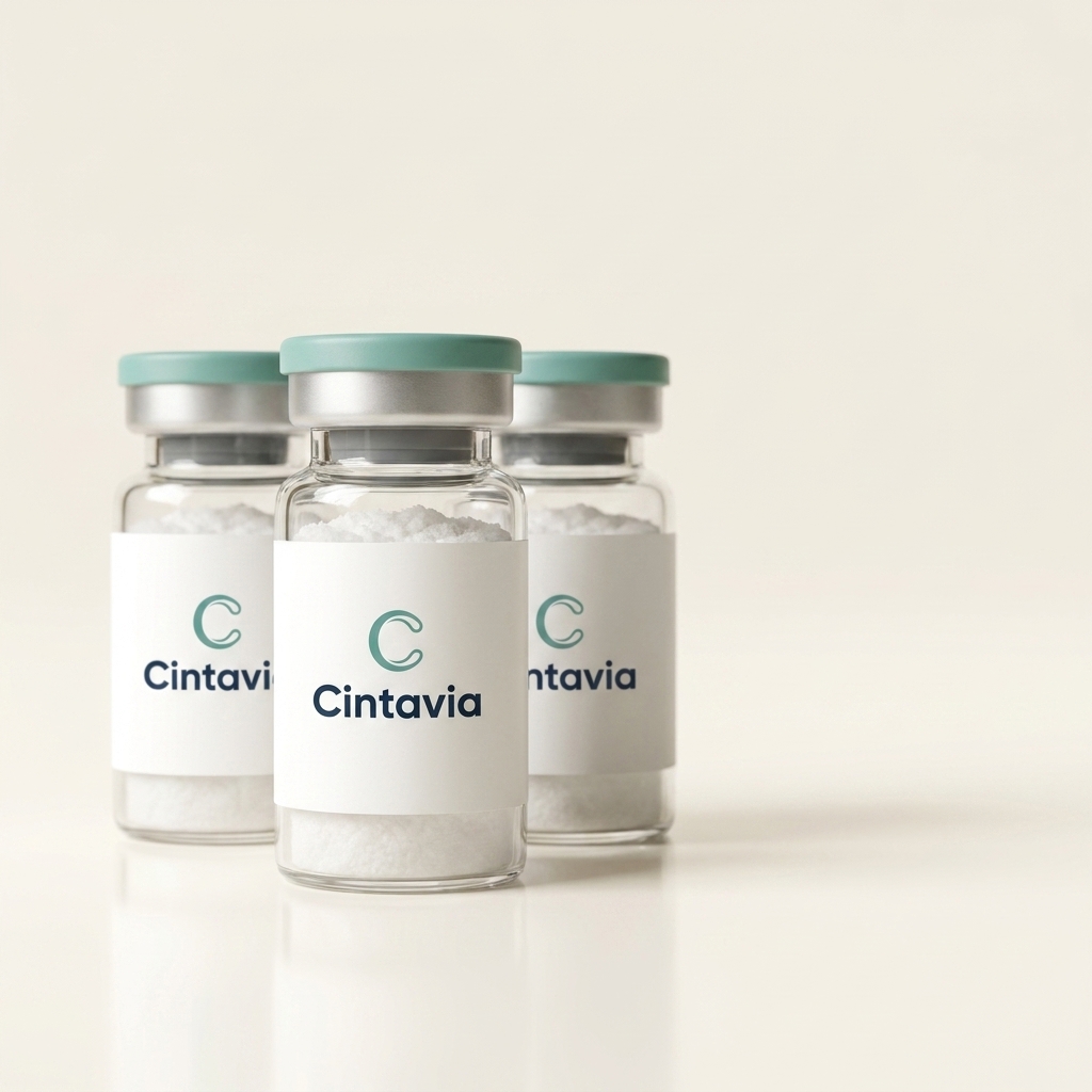Cintavia research peptide vials