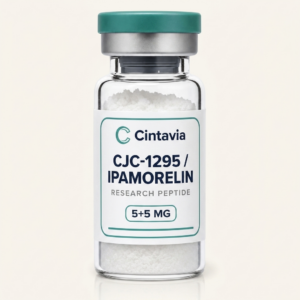 prod-cjcipa CJC-1295 + Ipamorelin (5 + 5 mg) — Cintavia research peptide vial
