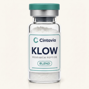 prod-klow KLOW — KPV + GHK-Cu + BPC-157 + TB-500 — Cintavia research peptide vial