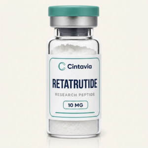 prod-retatrutide Retatrutide (GLP-3) — Cintavia research peptide vial